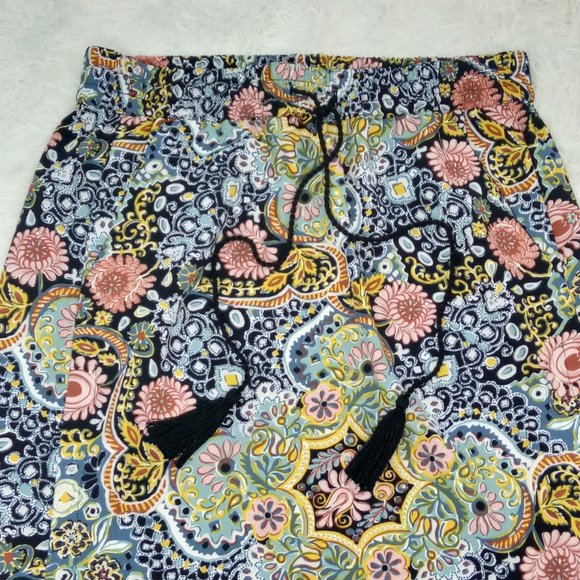 NWT LOFT Floral Paisley Print Skirt Small - Picture 2 of 12